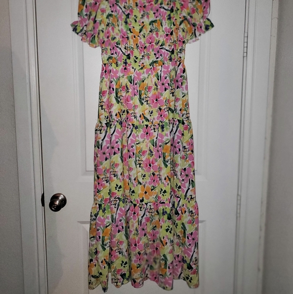 Fashion Floral Dress, L, Maxi - Picture 5 of 6